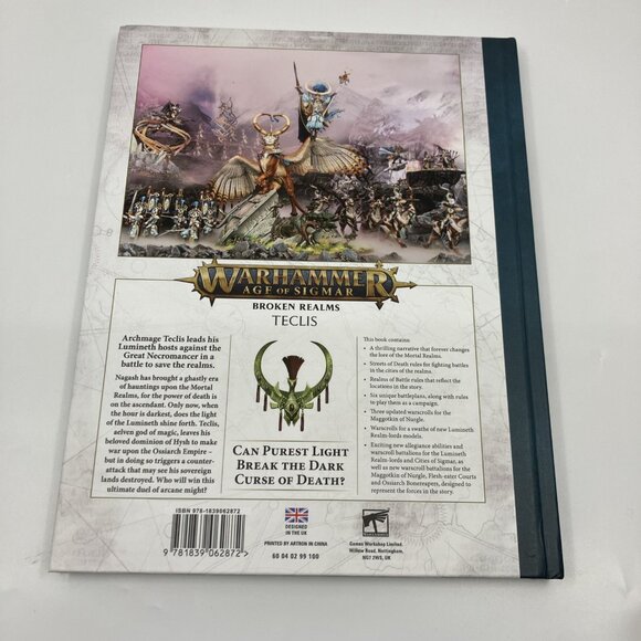 Warhammer Age of Sigmar: Broken Realms Teclis Hardcover Book - Picture 6 of 8